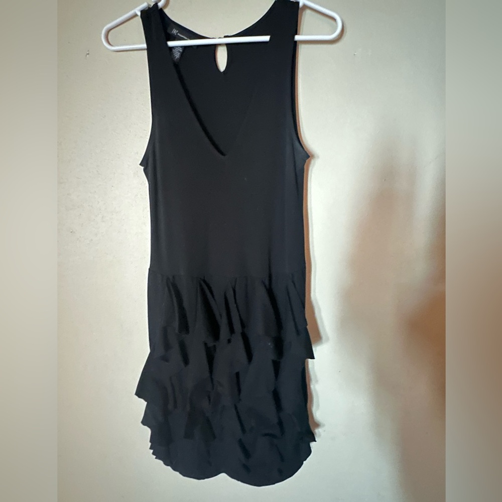 INC International Concepts Black Mini Dress